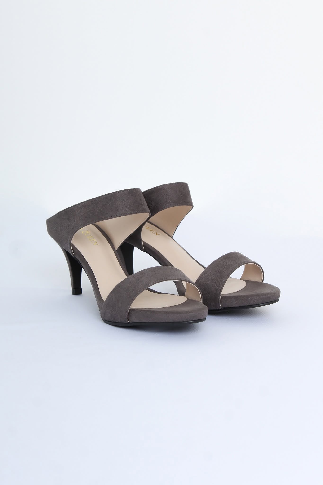 Classy Double Strap Heels (3.5 inches)