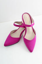 Kitten Slip-on Mule Heels