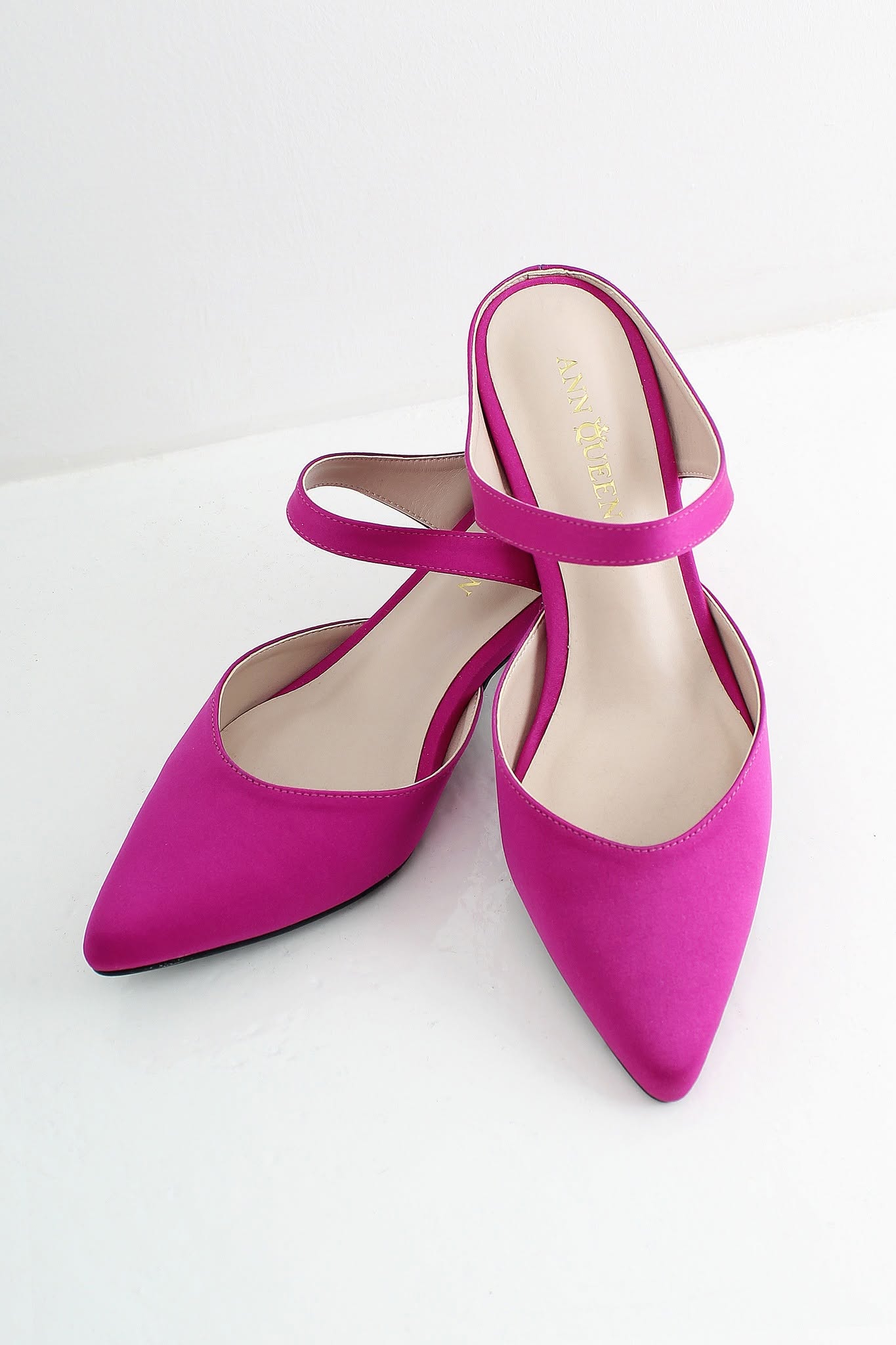 Kitten Slip-on Mule Heels