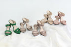 Classy Double Strap Heels (3.5 inches)
