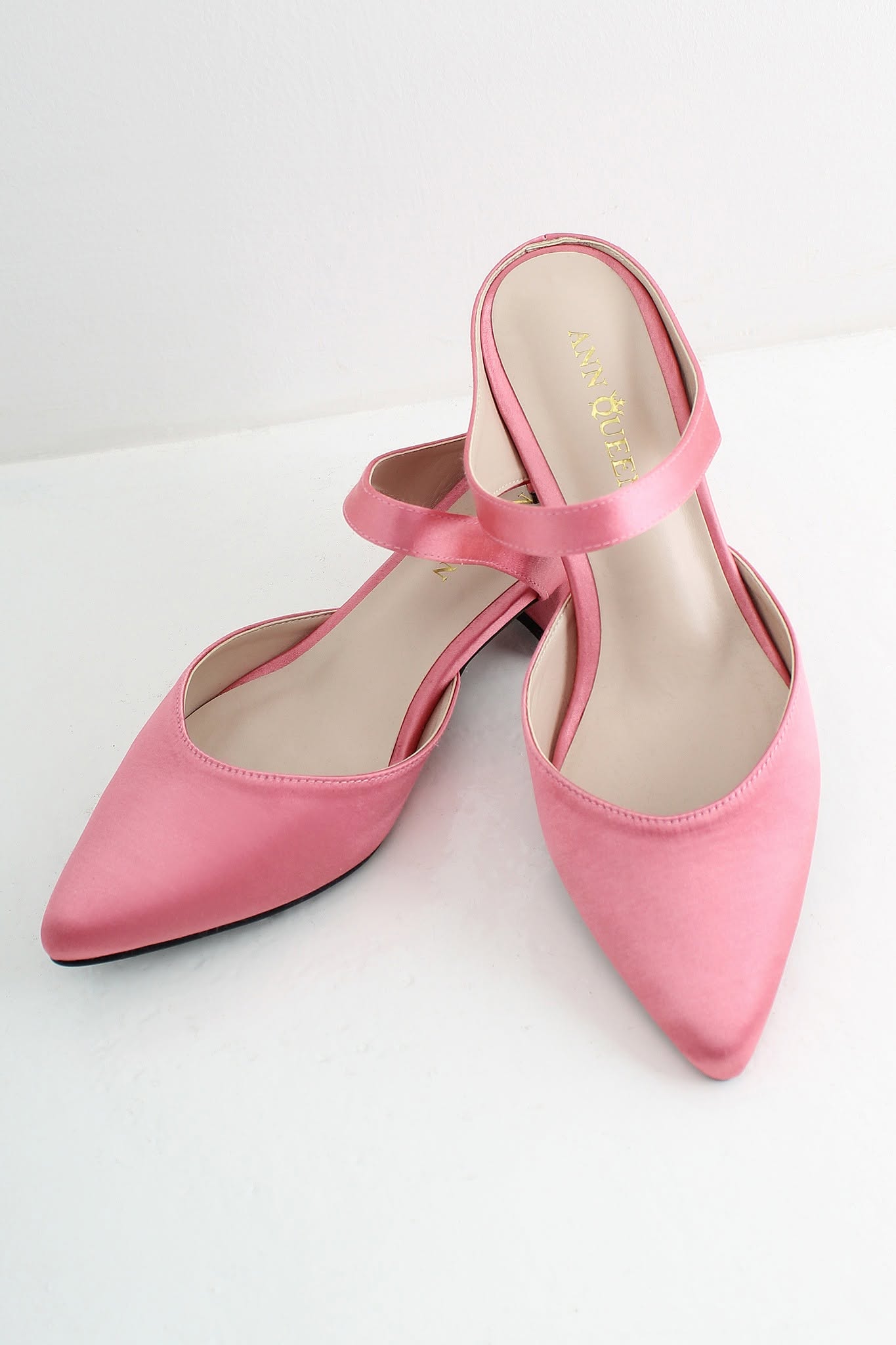 Kitten Slip-on Mule Heels