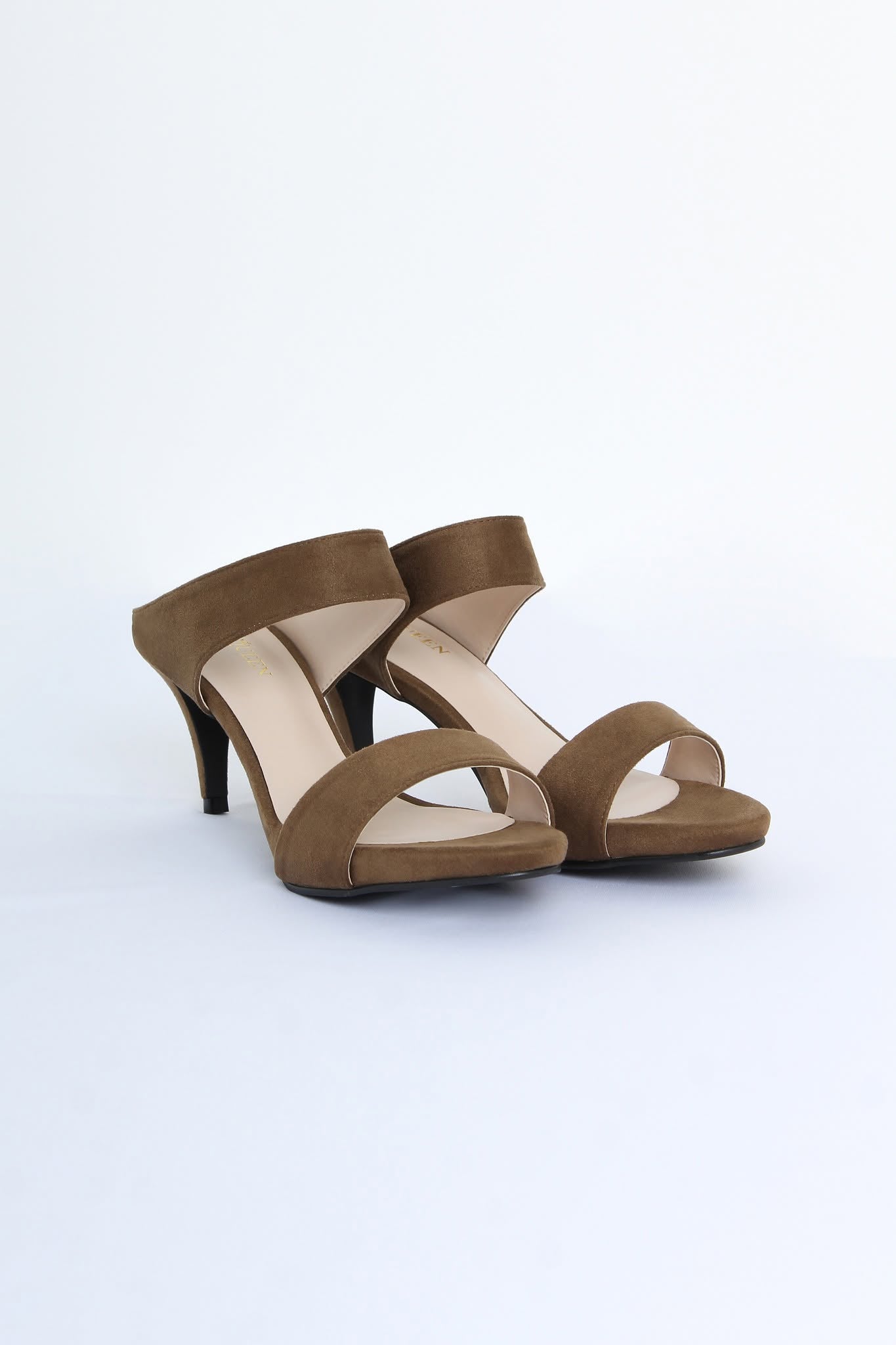Classy Double Strap Heels (3.5 inches)