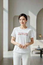 "All The Time Keep In Touch" Tee
