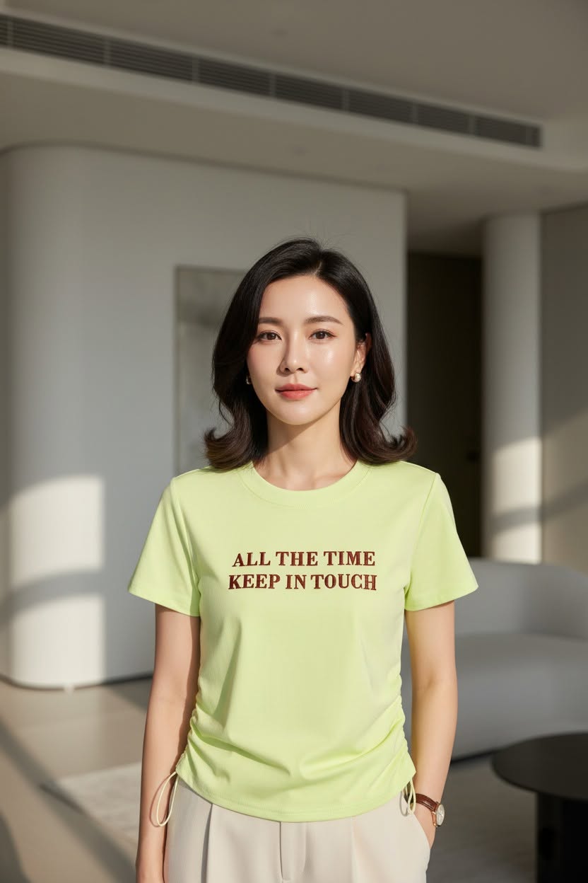 "All The Time Keep In Touch" Tee