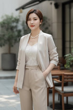Paige Collarless Blazer