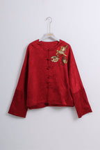 鸿运金枝上衣 Golden Sparrow Forture Blouse (L size)