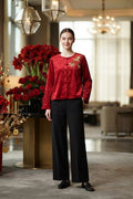 鸿运金枝上衣 Golden Sparrow Forture Blouse (L size)