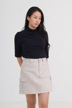 A-line Cargo Skirt