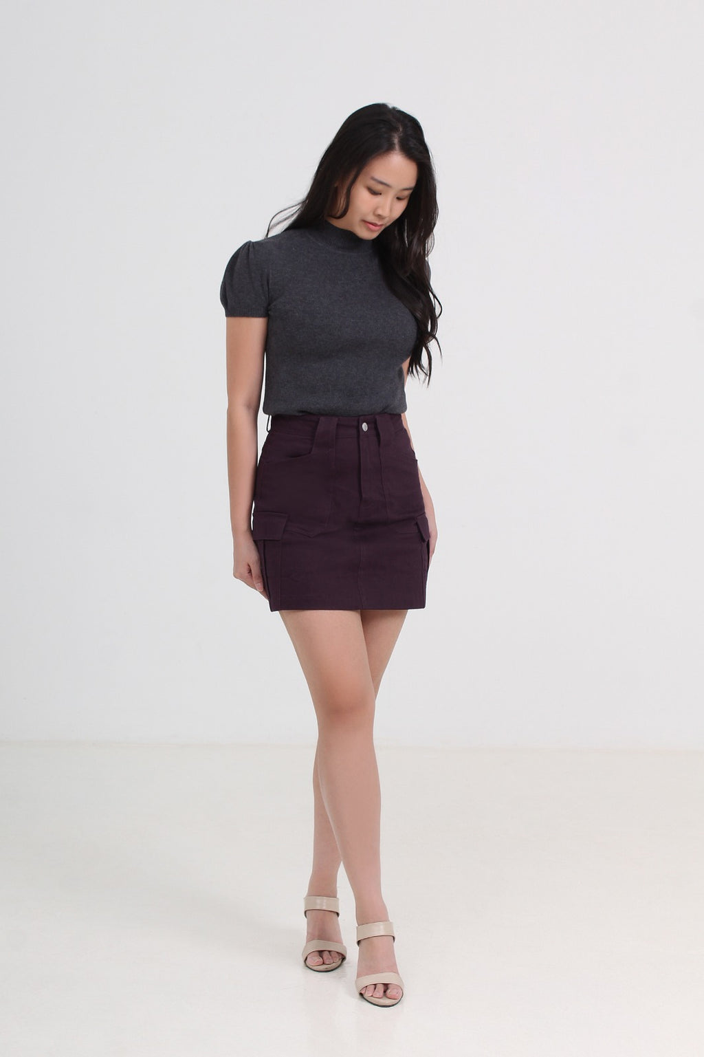 A-line Cargo Skirt
