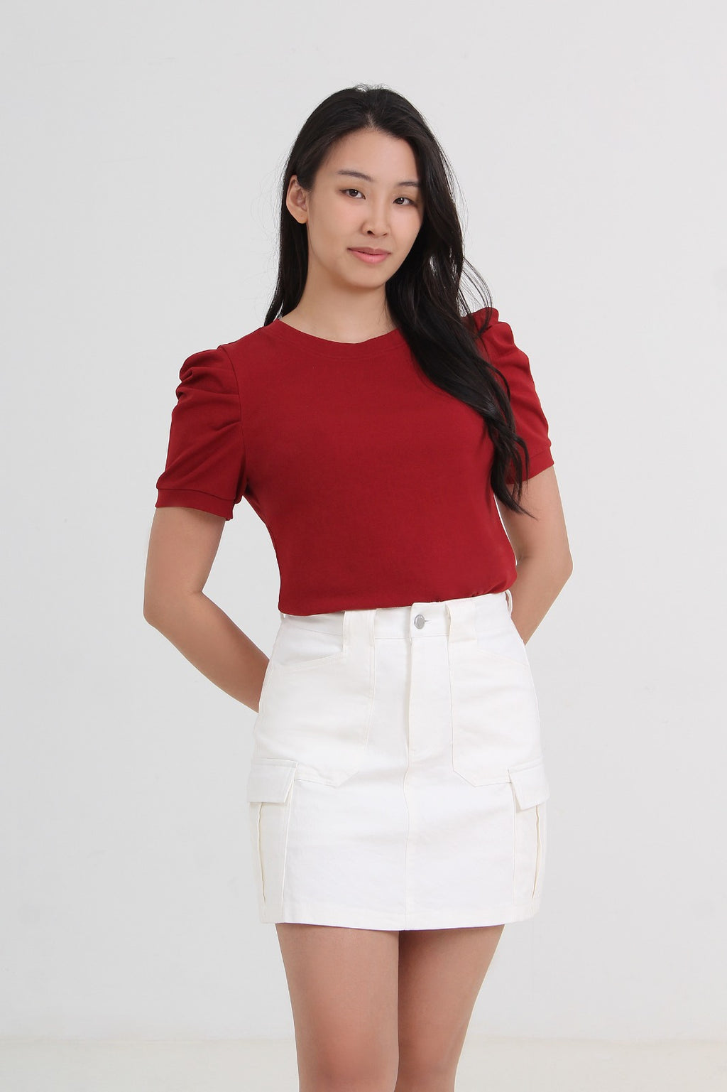 A-line Cargo Skirt