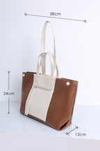 Brown Shoulder Tote Bag