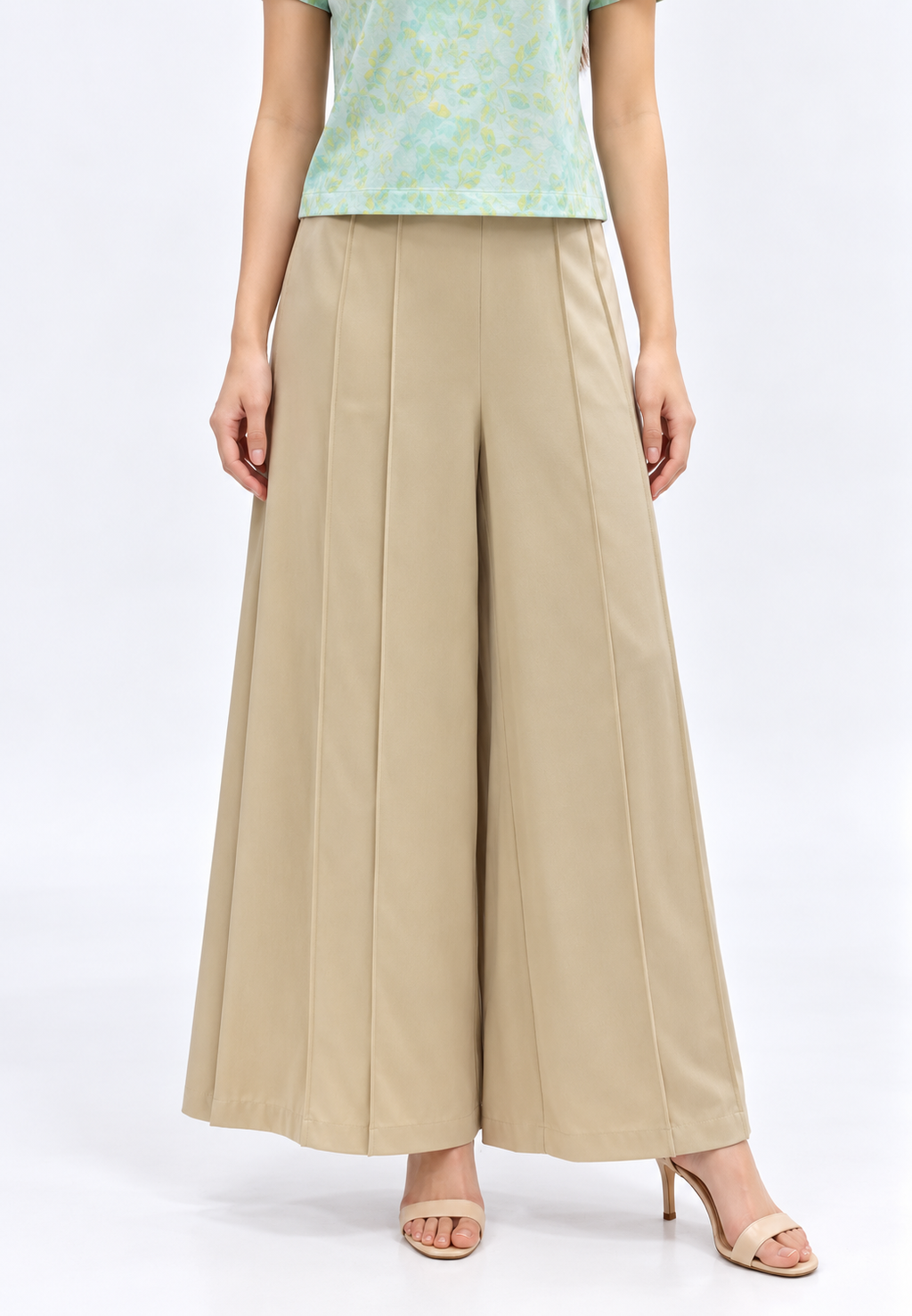 Jade Reverie Satin Pants