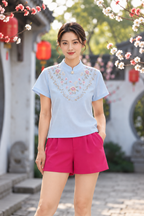 Prosperity Bloom Mandarin Top