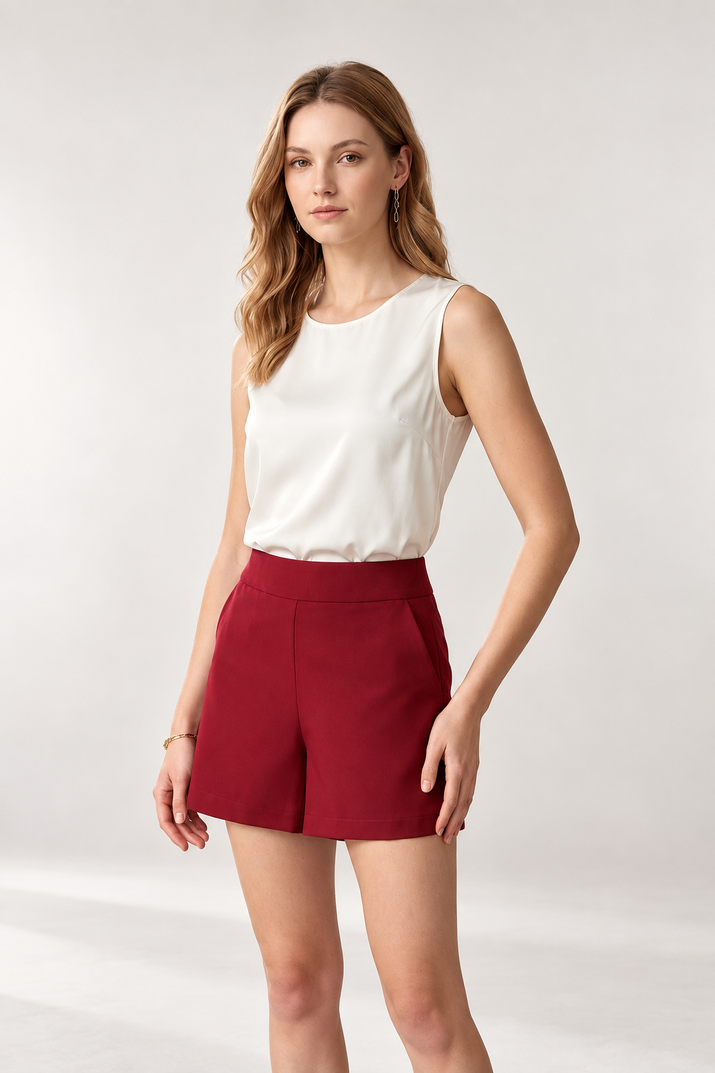 Selina Structured Shorts