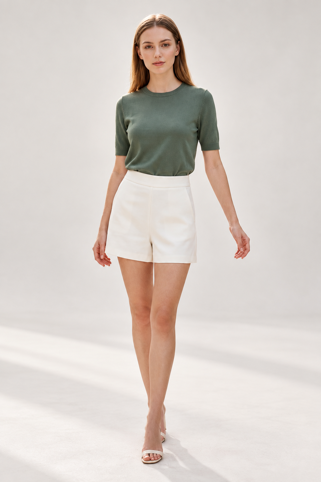 Selina Structured Shorts