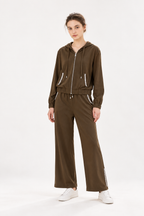Cool Touch Rhinestone Tracksuit (Top)