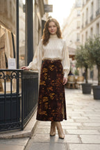 Autumn Suade Maxi Skirt