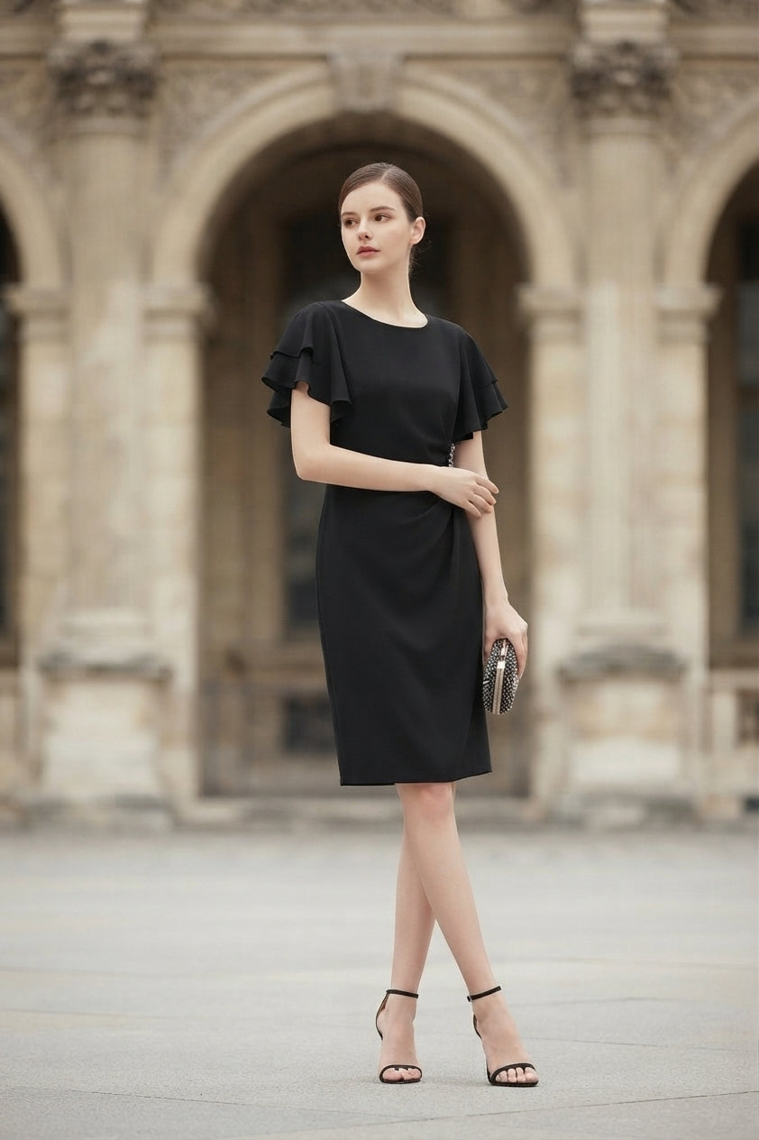 Gianna Mid-sleeve Dress (M Size)