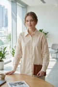 Lace Button Shirt (Free size)