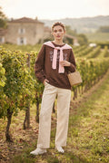 Hello Kitty Sweater in Brown (Free size)