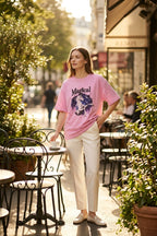 Unicorn Oversized Graphic T-shirt (Free size)
