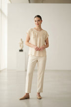 Chiffon Floral Top (L size)