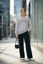 Hello Kitty Sweater in Grey (Free size)