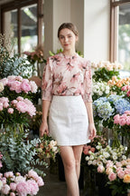 Grace Chiffon Blouse (M size)