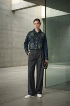 Dark Blue Denim Jacket (M size)