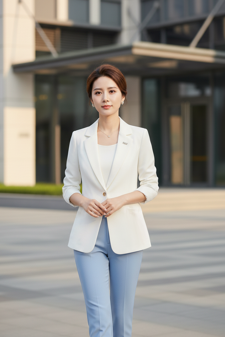 Dana Blazer in Black / White (L size)
