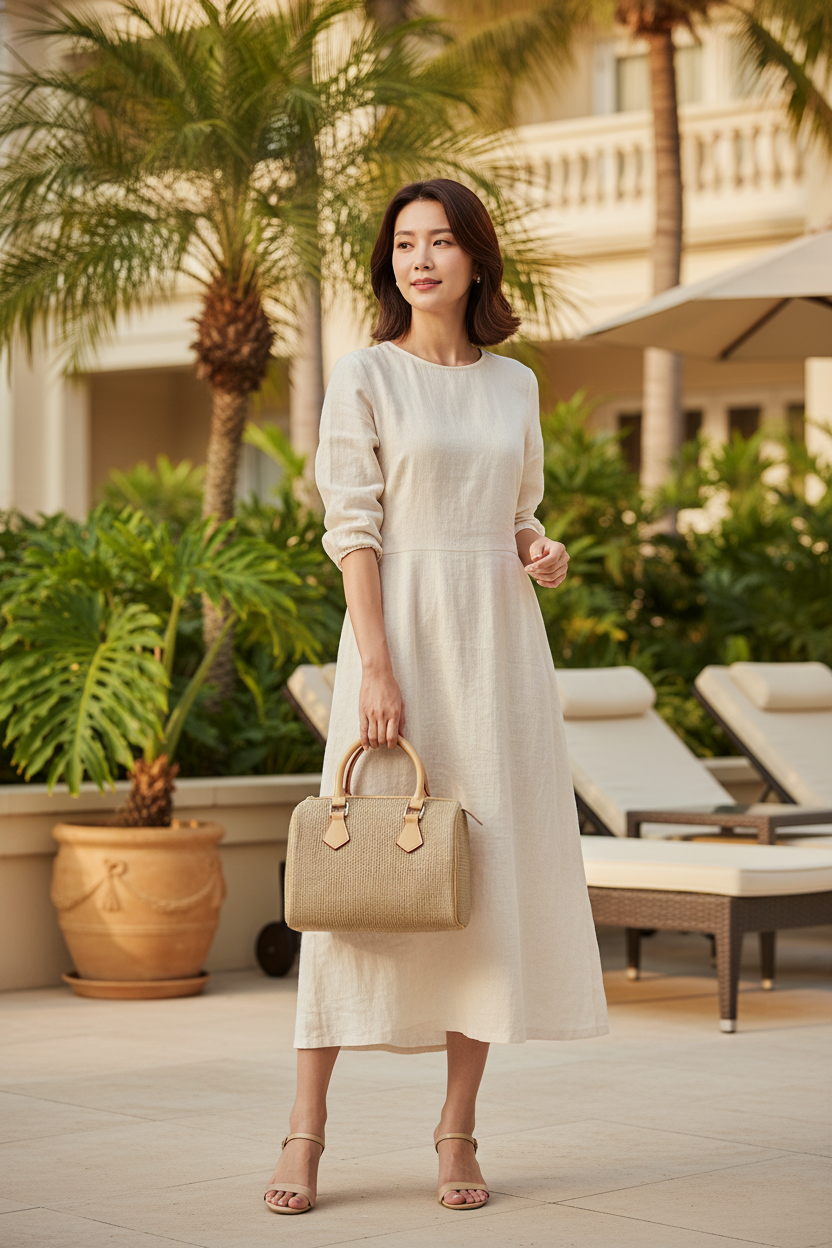Woven Straw Mini Bag