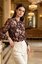 Floral Blouse (M size)