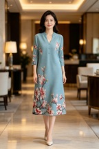 Ai Midi Dress (Free Size)