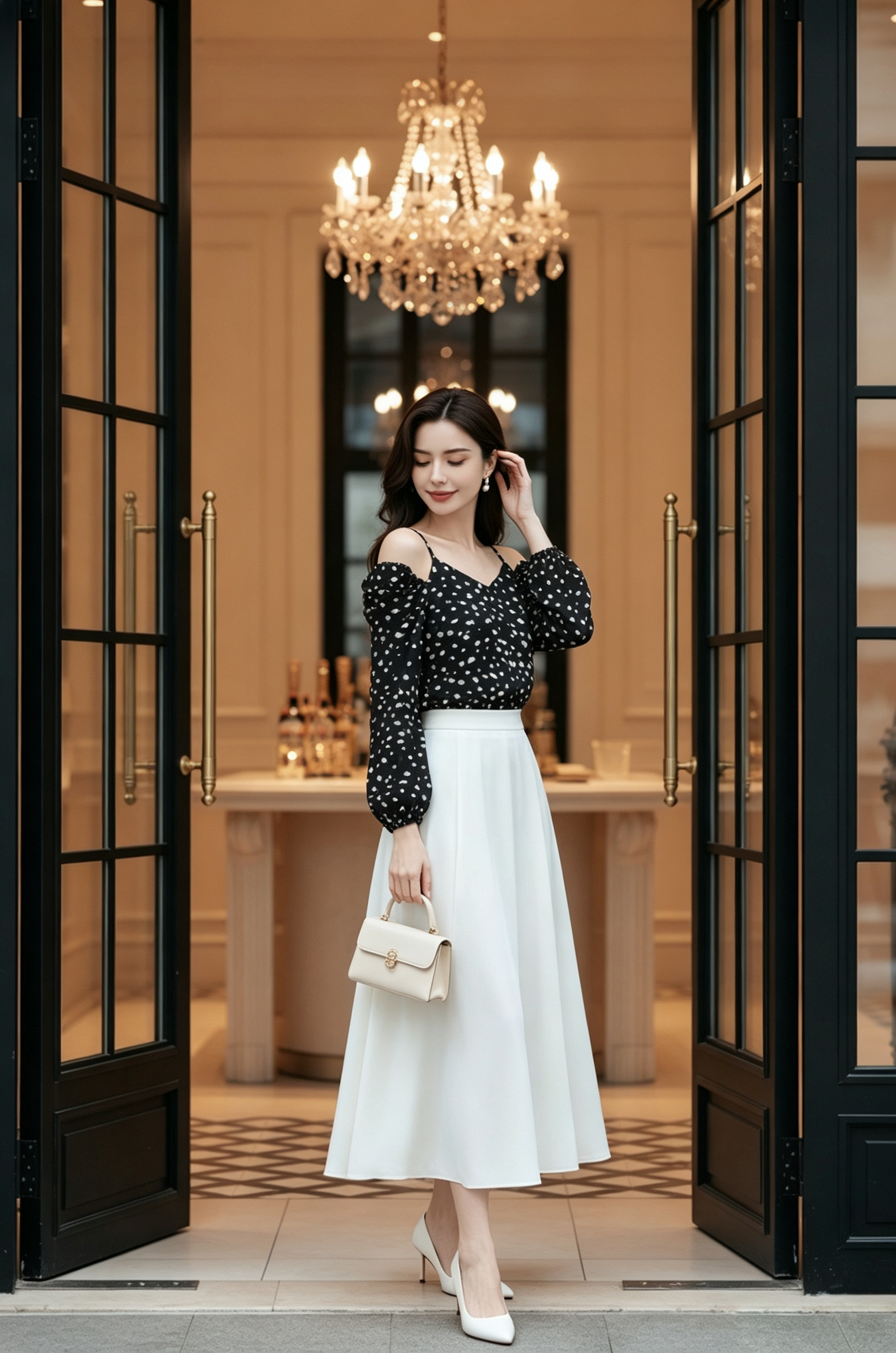 Off The Shoulder Blouse (L size)