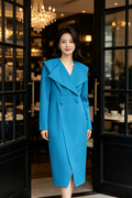 Big Collar Long Sleeve Dress (M size)