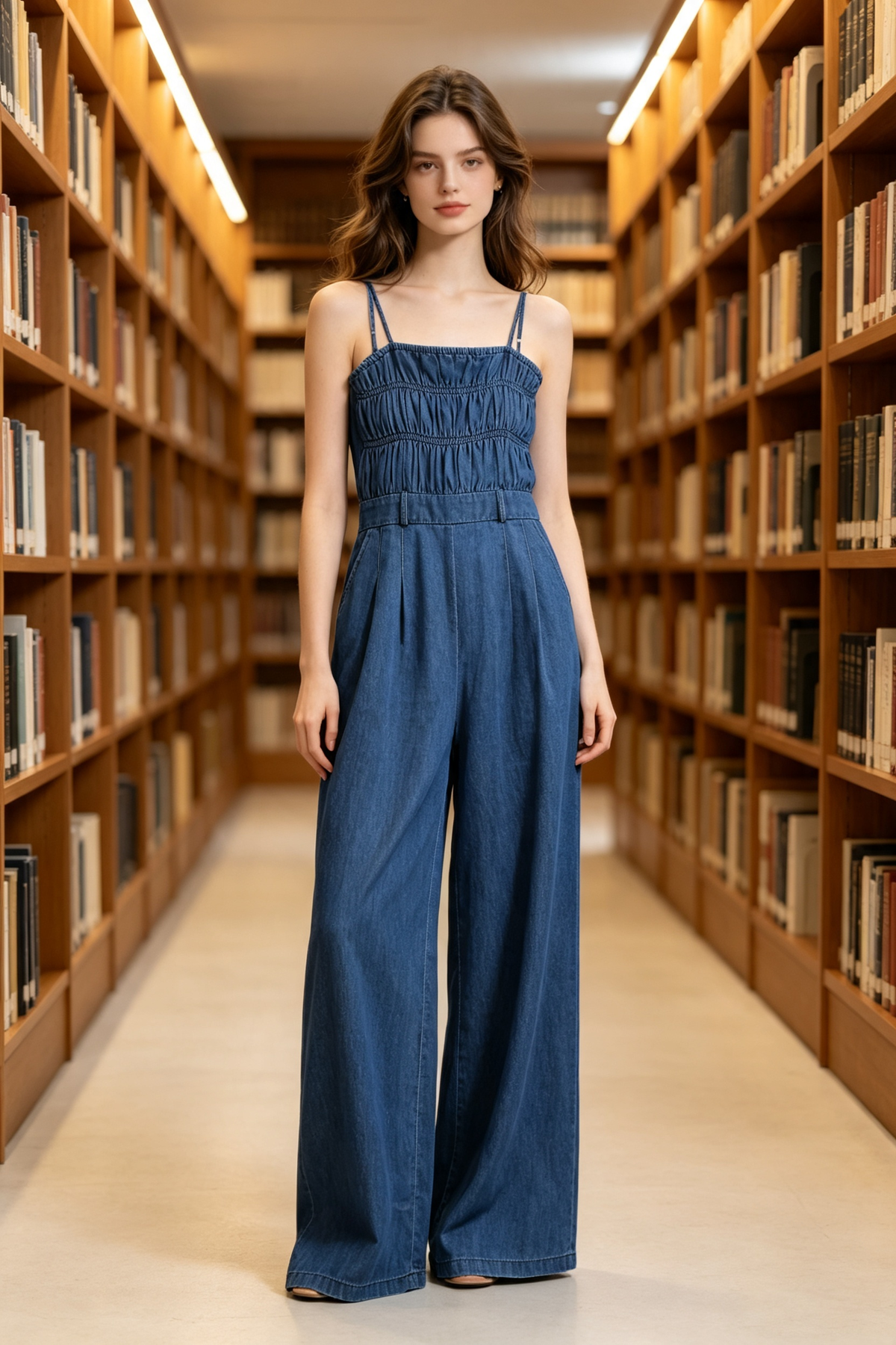 Denim Jumpsuit (L size)
