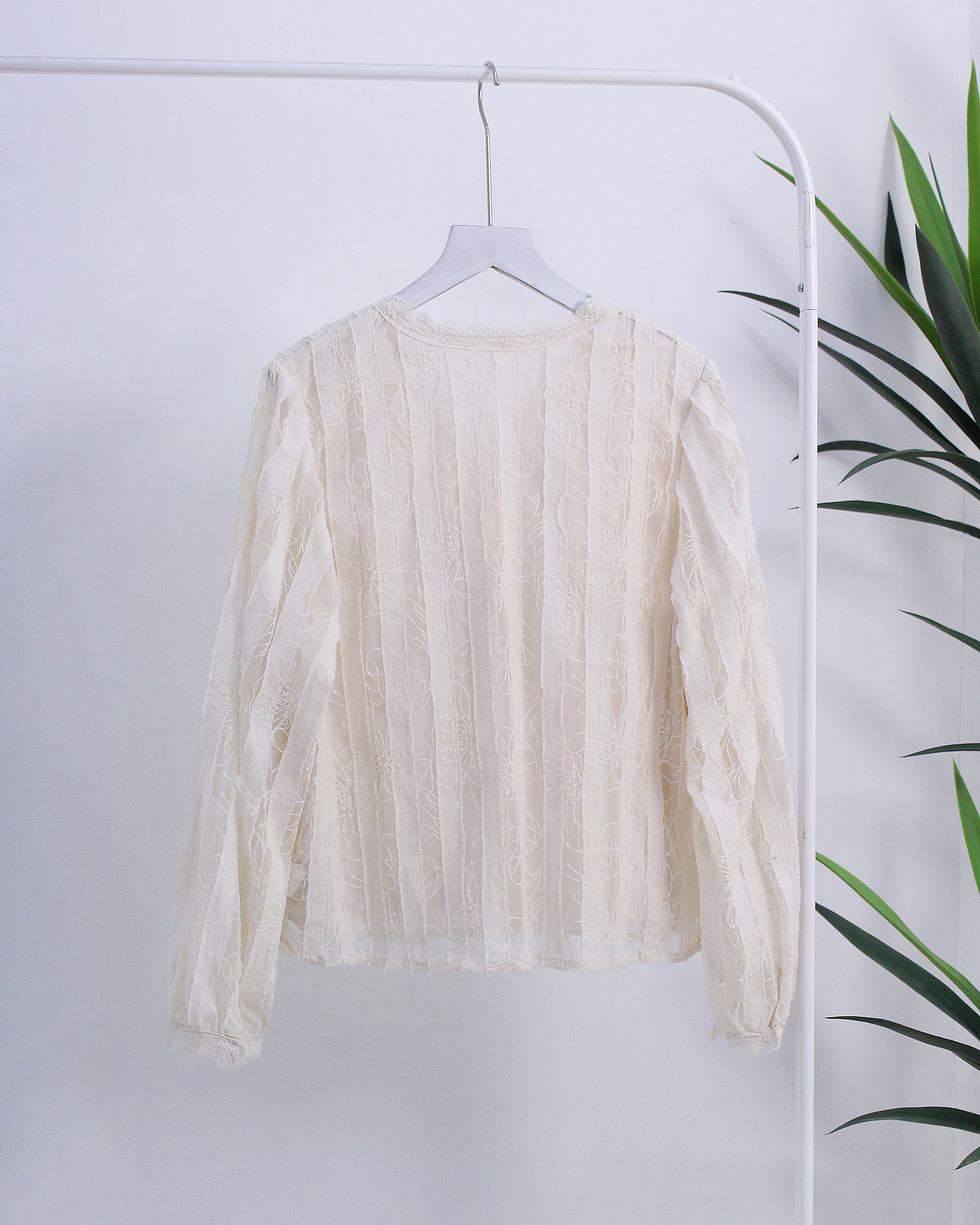 Hailey Lace Blouse [Free Size]