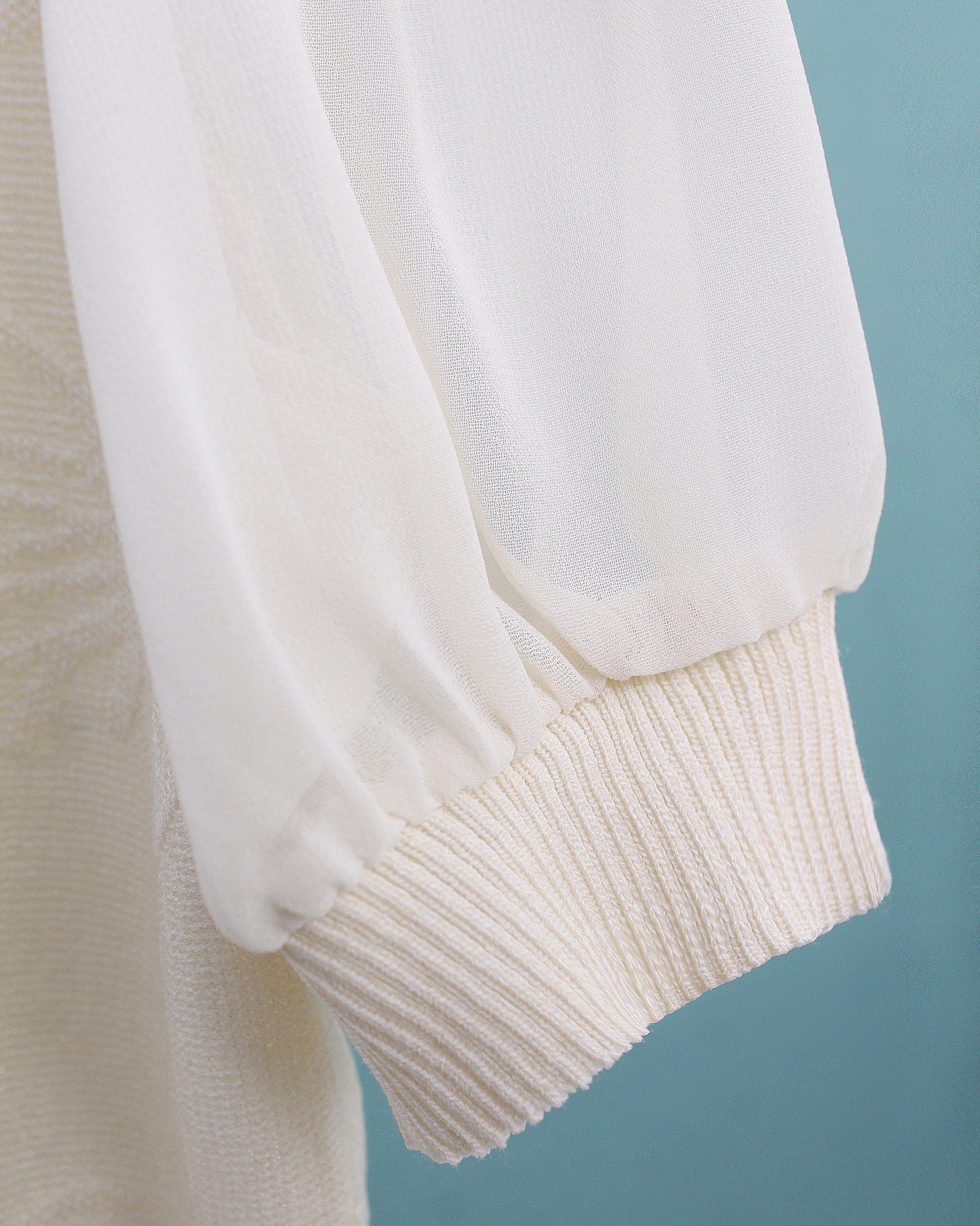 Butterfly Cardigan Blouse In White [Free Size]