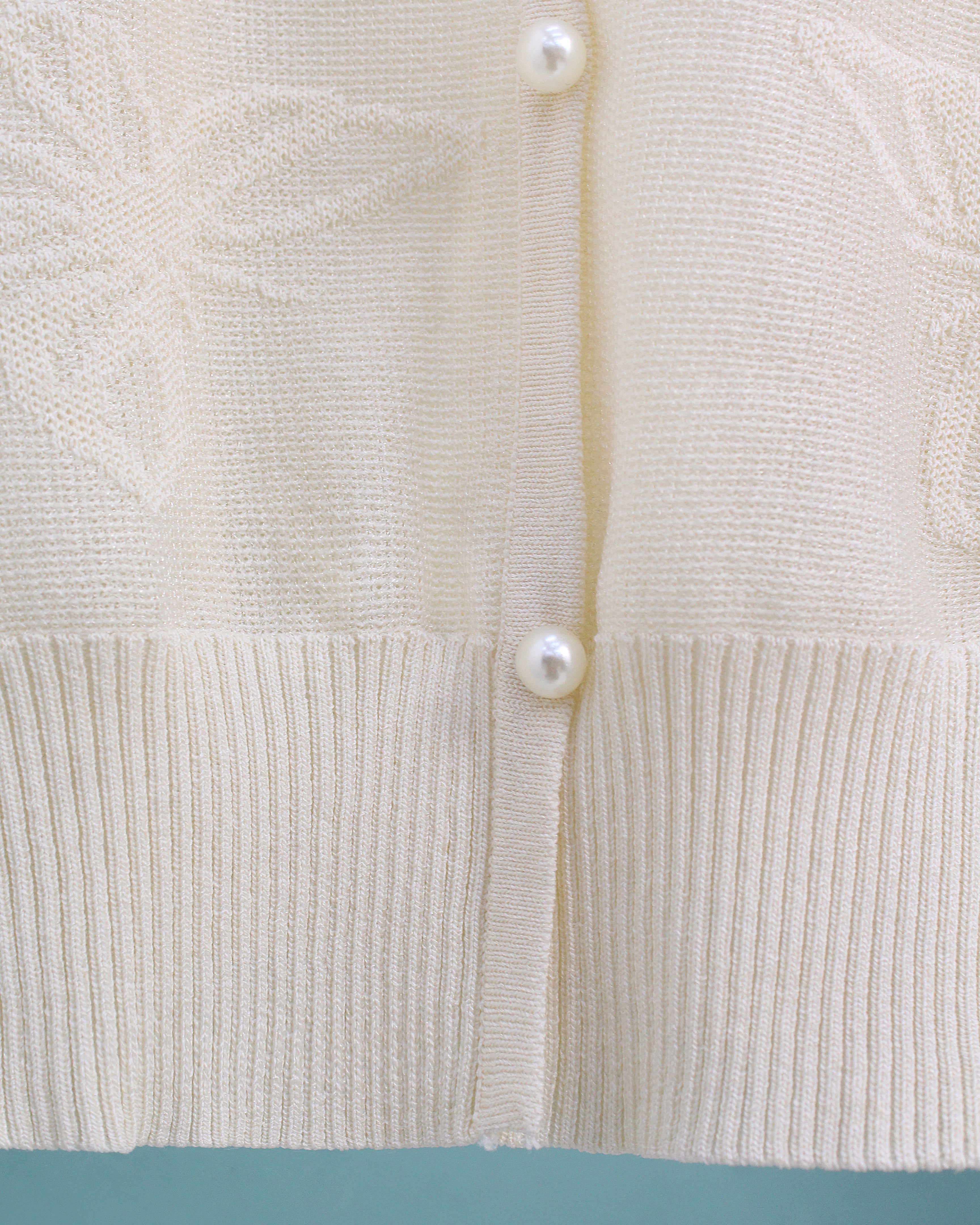Butterfly Cardigan Blouse In White [Free Size]