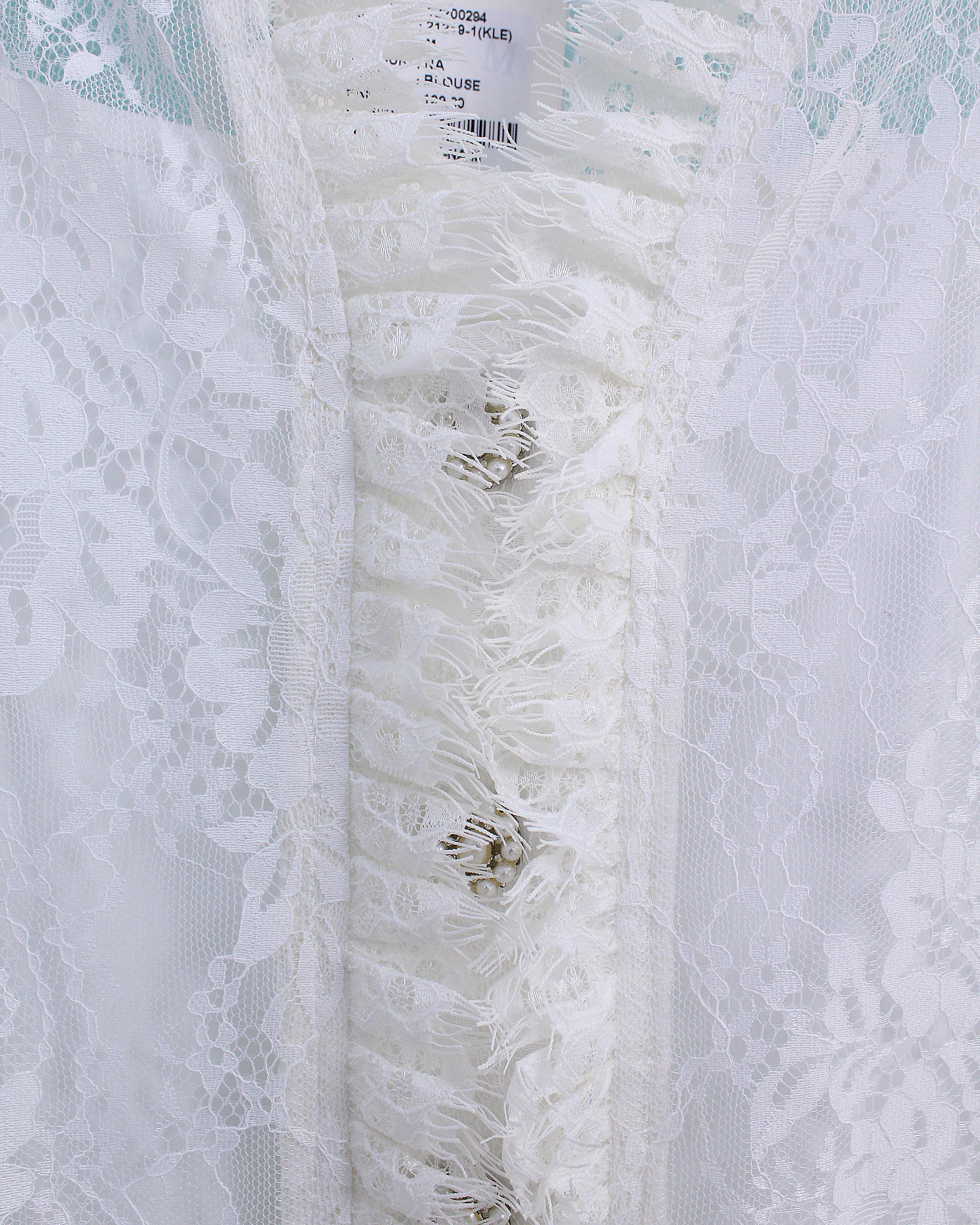 Lace Blouse in White (M size)