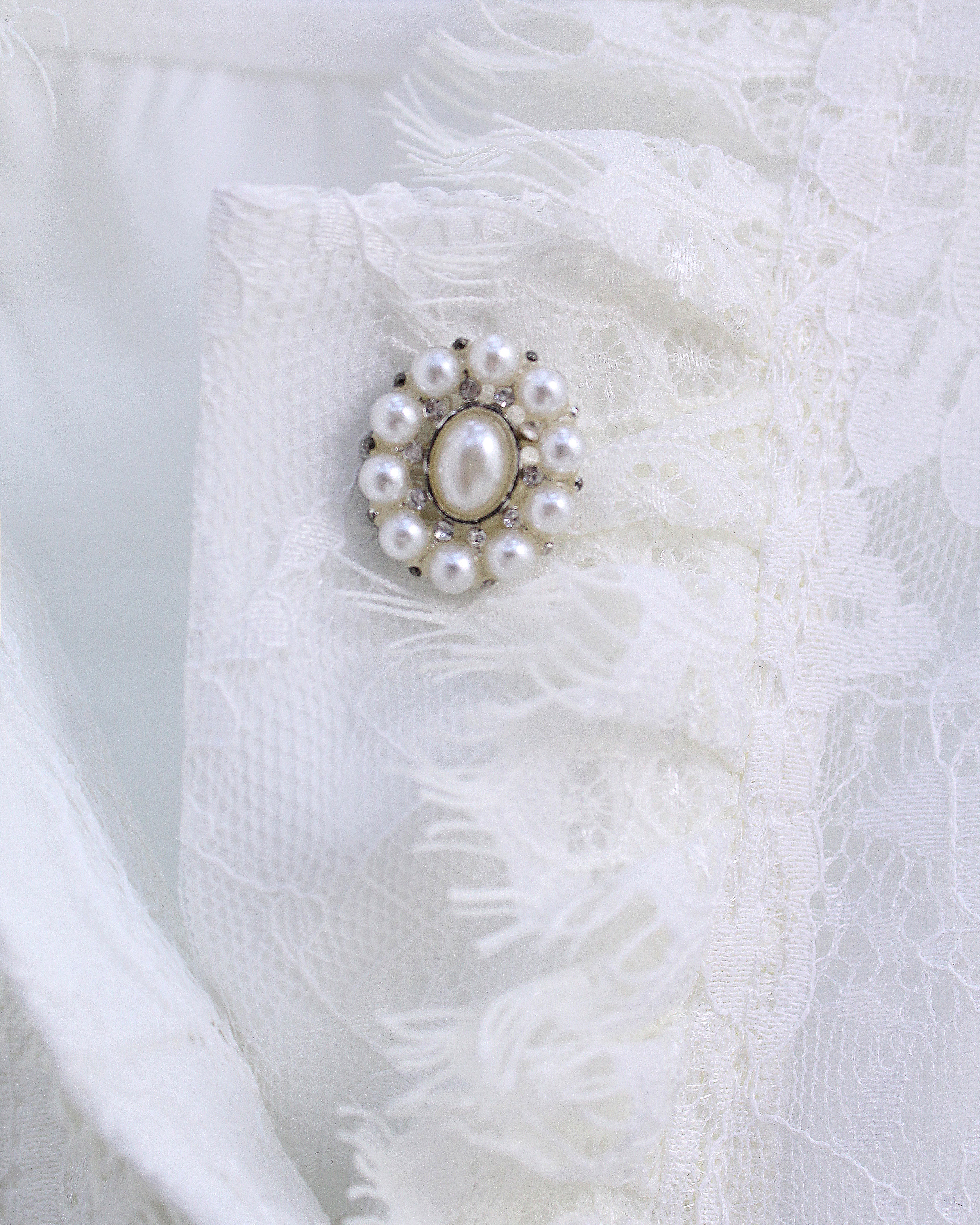 Lace Blouse in White (M size)