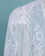 Lace Blouse in White (M size)