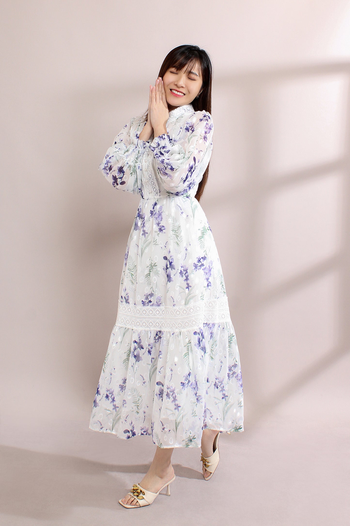 Aphaea Blooming Lace Dress