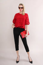 Lace Embroidered Blouse