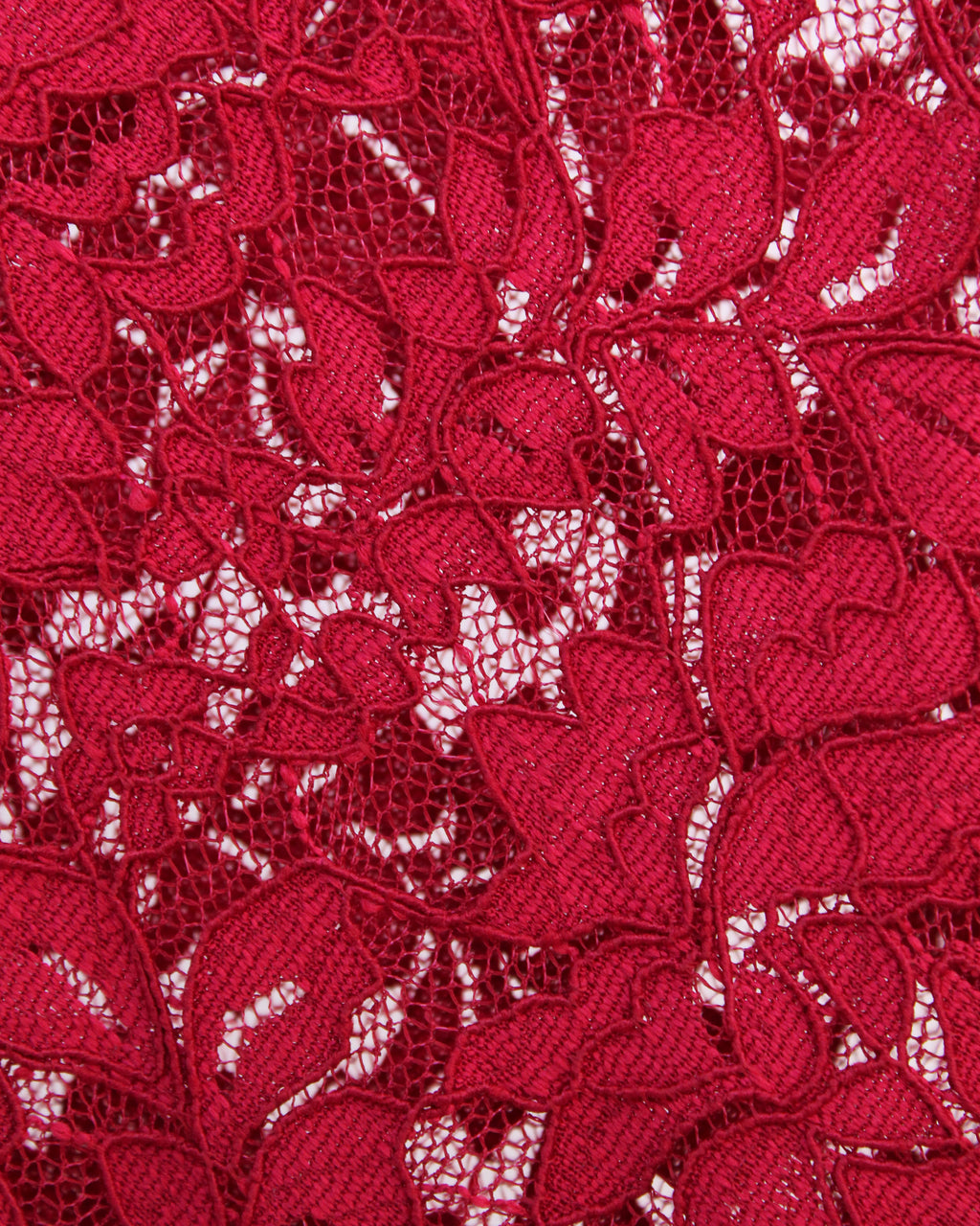 Lace Blouse in Red (L size)