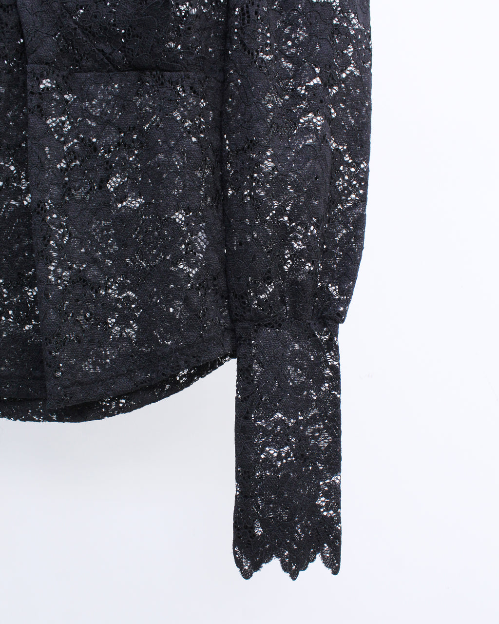 Nelly Lace Blouse in Black (M size)