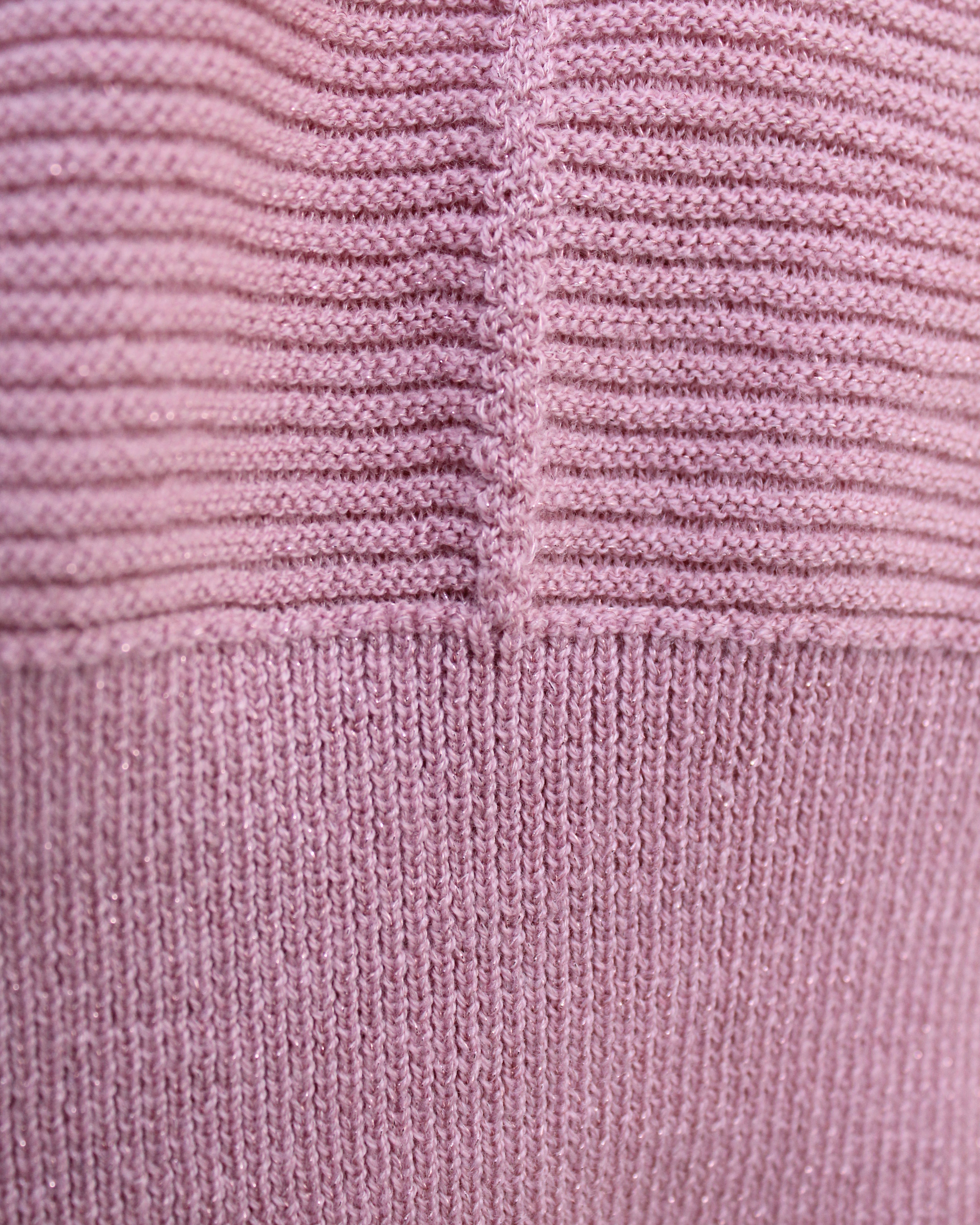 Knit Top in Red or Pink