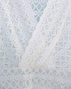 Taya Lace Blouse in White (XL Size)