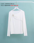 Elegant Top in Cream (XL Size)
