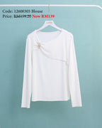 Elegant Top in Cream (XL Size)